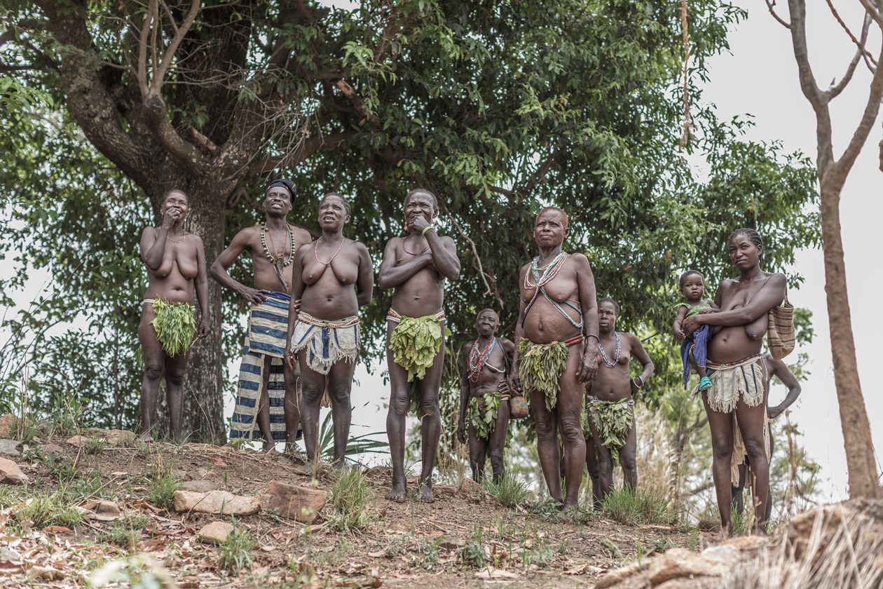 meeting with the Dupa tribe during a trip to cameroon
