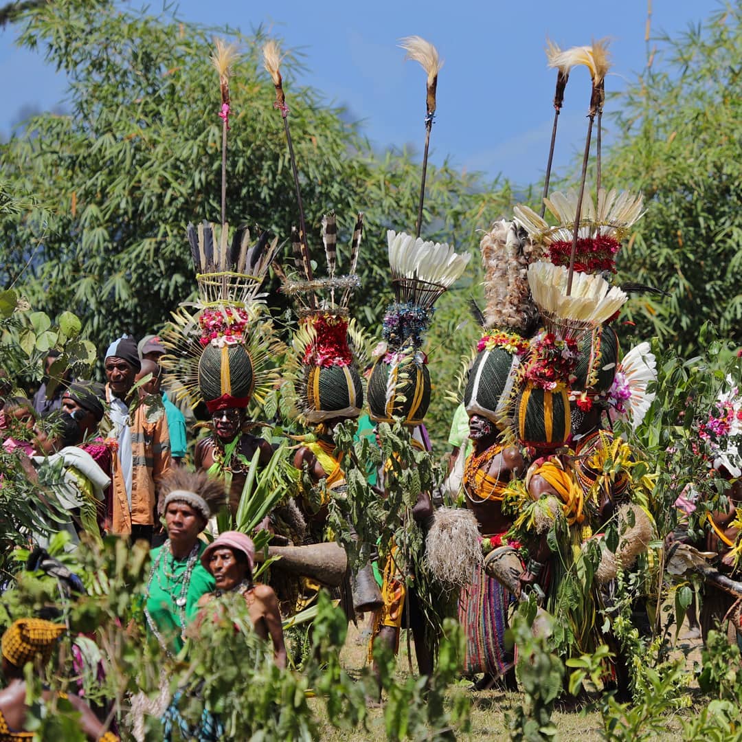 Papua Nueva New Guinea-Kalam-Simbai-Tribu Tribe