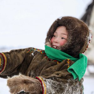 meeting with Nenet people during trip to Siberia I encuentro con pueblo nenet durante viaje a Siberia